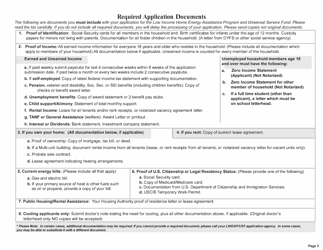 Home Energy Assistance (Hea)/Universal Service Fund (Usf) and Weatherization Application - New Jersey, Page 4