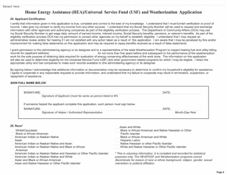 Home Energy Assistance (Hea)/Universal Service Fund (Usf) and Weatherization Application - New Jersey, Page 7