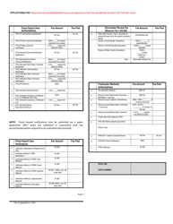 Application Form for Permit(S)/Authorization(S) - New Jersey, Page 4