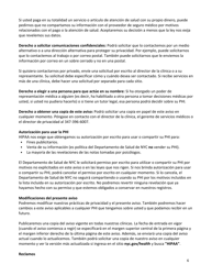Acuse De Recibo Del Aviso De Practicas De Privacidad - New York City (Spanish), Page 6