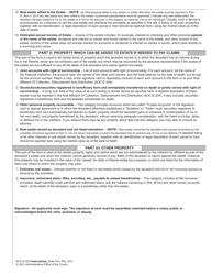 Instructions for Form AOC-E-203A, AOC-E-203B - North Carolina, Page 2