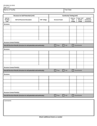 Form SFN60641 Ust Cathodic Protection System Evaluation Galvanic (Sacrificial Anode) Type - North Dakota, Page 5