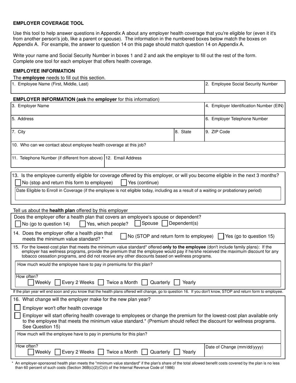 Form SFN1909 Application for Health Coverage and Help Paying Costs - North Dakota, Page 15