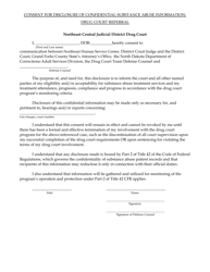 Request for Admission Into the Northeast Central Judicial District Drug Court Program - North Dakota, Page 2