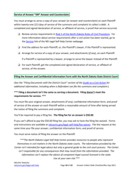 Answering a Debt Collection Summons and Complaint Checklist - North Dakota, Page 10