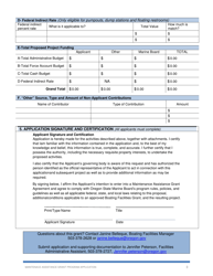 Maintenance Assistance Grant (Mag) Application Form - Oregon, Page 3