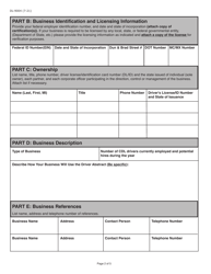 Form DL-9004 Internet User Application/Licensing Agreement for Employers of Commercial Drivers - Pennsylvania, Page 2