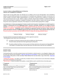 Form LB1095 Petition for Benefit Determination - Tennessee (English/Spanish), Page 6