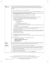 Form LIBI-603L Lead Training Course Accreditation Application - Pennsylvania, Page 2