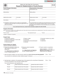 Form TC-194 &quot;Request for Redetermination of County Decision&quot; - Utah