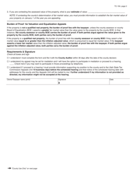 Form TC-194 Request for Redetermination of County Decision - Utah, Page 2
