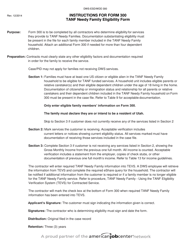 Form DWS-ESD/WDD300 TANF Needy Family Eligibility Form - Utah, Page 3