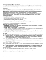 Form FT-441-863 Terminal Operator Report - Washington, Page 2