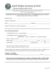 Ucc Online Subscription Form - South Dakota, Page 4