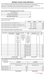 Form REV84 0001A Real Estate Excise Tax Affidavit - Multiple Locations - Washington, Page 5