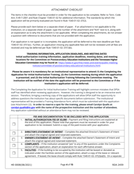 Form HE-0008 Application for Initial Authorization of a Postsecondary Educational Institution - Tennessee, Page 4
