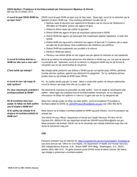 DSHS Form 03-387 Dshs Notice of Privacy Practices for Client Medical Information - Washington (Albanian), Page 2