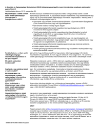 DSHS Form 03-387 Dshs Notice of Privacy Practices for Client Medical Information - Washington (Hungarian), Page 2