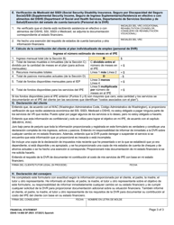 DSHS Formulario 14-068 Estado Financiero - Washington (Spanish), Page 3