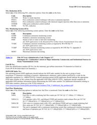 Form OP-UA11 (TCEQ-10023) Stationary Turbine Attributes - Texas, Page 16