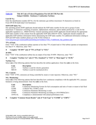 Form OP-UA11 (TCEQ-10023) Stationary Turbine Attributes - Texas, Page 25