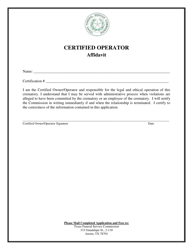 New Crematory Application - Texas, Page 4
