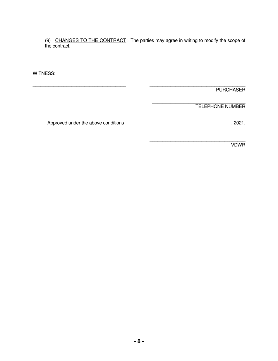 Notice of Timber Sale - Gathright Wildlife Management Area - Virginia, Page 8