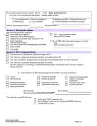 DCYF Form 05-006B Eceap Application - Washington, Page 3