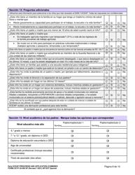 DCYF Formulario 05-008 Seleccion Previa Y Solicitud De Early Eceap (Formulario Combinado) - Washington (Spanish), Page 8