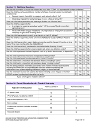 DCYF Form 05-006 Eceap Prescreen and Application (Combined Form) - Washington, Page 8