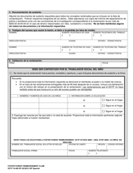 DCYF Formulario 18-400 Reclamacion De Reembolso De Padres De Crianza - Washington (Spanish), Page 3