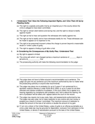 Form CrRLJ4.2(G) Statement of Defendant on Plea of Guilty (Sttdfg) - Washington, Page 2