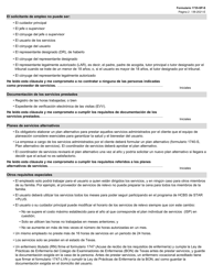 Formulario 1735-SP-S Apendice a Los Requisitos De Prestacion De Servicios - Programa De Servicios Comunitarios a Domicilio De Star+plus - Texas (Spanish), Page 2