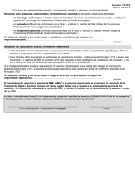 Formulario 1735-SP-S Apendice a Los Requisitos De Prestacion De Servicios - Programa De Servicios Comunitarios a Domicilio De Star+plus - Texas (Spanish), Page 4