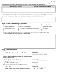 Form 1342 Antiviral Agents for Hepatitis C Virus Initial Request - Standard Pa Addendum (Medicaid) - Texas, Page 4