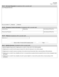 Form 2276 Intake - Texas, Page 2