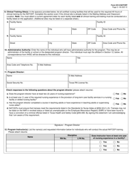 Form 5514-NATCEP Application for Nurse Aide Training and Competency Evaluation Program (Natcep) - Texas, Page 3