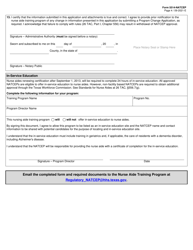 Form 5514-NATCEP Application for Nurse Aide Training and Competency Evaluation Program (Natcep) - Texas, Page 4