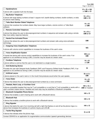 Form 3906 Application for Specialized Telecommunications Assistance Program (Stap) - Texas, Page 3