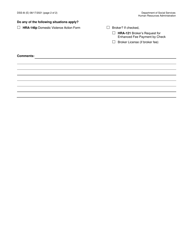 Form DSS-8I &quot;Cityfheps Packet Cover Sheet - Community&quot; - New York City, Page 2