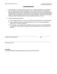 Form DSS-8F Cityfheps Landlord Information Form - Apartment Rentals - New York City, Page 3