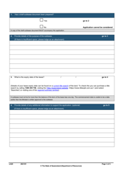 Form LA28 Part B Approval of a Sublease Application - Queensland, Australia, Page 3