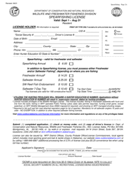 Spearfishing License - Resident - Alabama, Page 2
