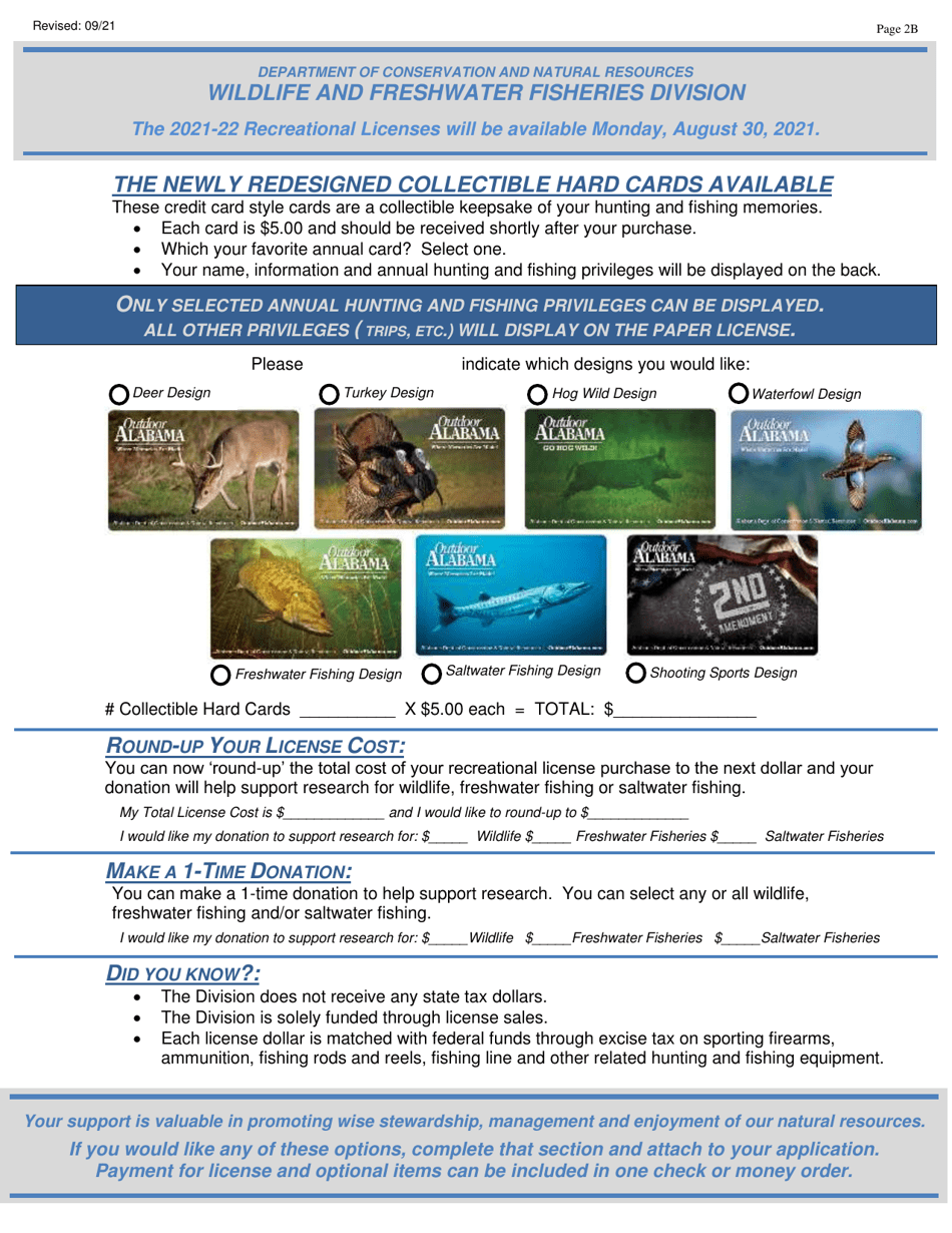 Spearfishing License - Resident - Alabama, Page 3