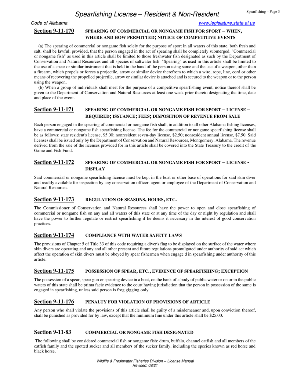 Spearfishing License - Resident - Alabama, Page 4