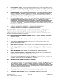 Instrucciones para Retencion De Ingresos Para Pension Alimenticia De Menores - Arizona (Spanish), Page 7