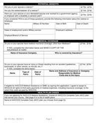 Form DE-103 Application for Ahcccs Health Insurance and Medicare Savings Programs - Arizona, Page 14