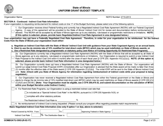 Form GOMBGATU-3002 Uniform Grant Budget Template - Illinois, Page 6