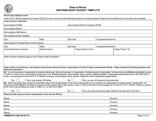 Form GOMBGATU-3002 Uniform Grant Budget Template - Illinois, Page 9