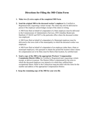 Form 30D Dependent&#039;s Notice of Claim (To Administrative Law Judge and to Employer) - Connecticut, Page 3